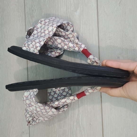 Sanuk Women Yoga Flip Flop Comfort Sandals Flats shoes sz 8 - Picture 5 of 9